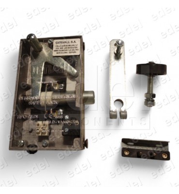 03.096.IZ.FA SAFETY LOCK GERVALL LATERAL ACT. FLAT LOCKING PIN  WITHOUT AUX. CONTACT HAND LEFT