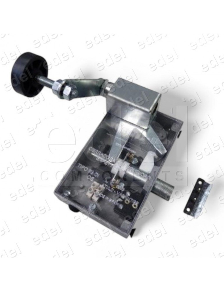 03.096.D.FAF SAFETY LOCK GERVALL FRONT ACT. DOUBLE POSITION FLAT LOCKING PIN WITH AUX. CONTACT RIGHT HAND
