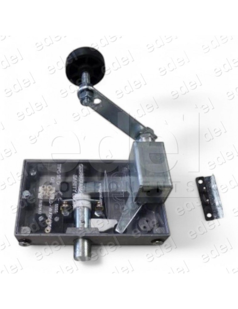 03.096.D.FAF SAFETY LOCK GERVALL FRONT ACT. DOUBLE POSITION FLAT LOCKING PIN WITH AUX. CONTACT RIGHT HAND