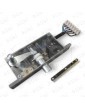 03.103.00 SAFETY LOCK GERVALL SIDE ACT. SLIM FRAME CHAMFERED LOCKING PIN WITH AUX. CONTACT LONG BRIDGE NO HAND