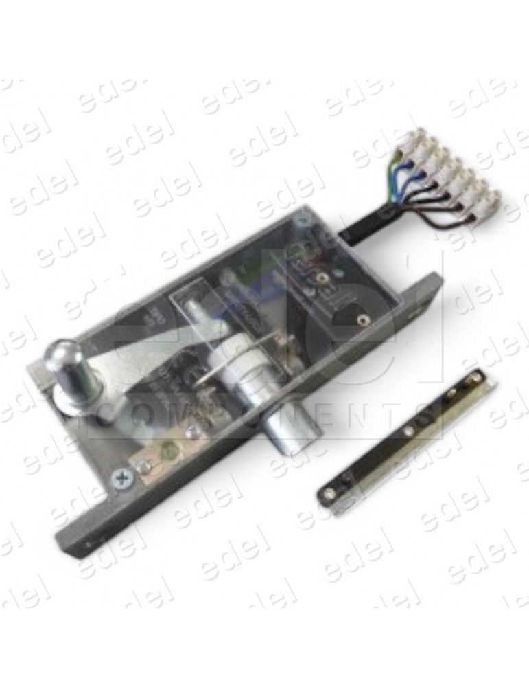 03.103.00 SAFETY LOCK GERVALL SIDE ACT. SLIM FRAME CHAMFERED LOCKING PIN WITH AUX. CONTACT LONG BRIDGE NO HAND