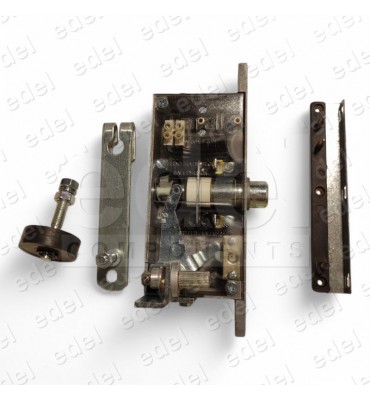 03.103.FAF CERRADURA SEGURIDAD GERVALL ACC.LATERAL MARCO ESTRECHO PESTILLO PLANO SIN CONTACTO AUXILIAR PUENTE LARGO SIN MANO