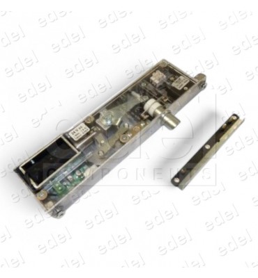 03.103.00.EL SAFETY LOCK GERVALL ELECTRIC.  ACTION  SLIM FRAME CHAMFERED LOCKING PIN WITH AUX. CONTACT LONG BRIDGE NO HAND
