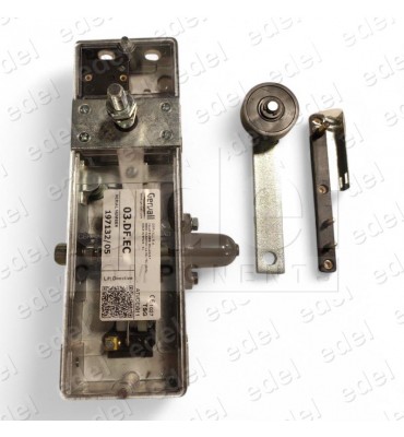 03.DF.EC SAFETY LOCK GERVALL LONG SHAFT LATCH SHORT SHAFT ROLLER RIGHT HAND GIESA
