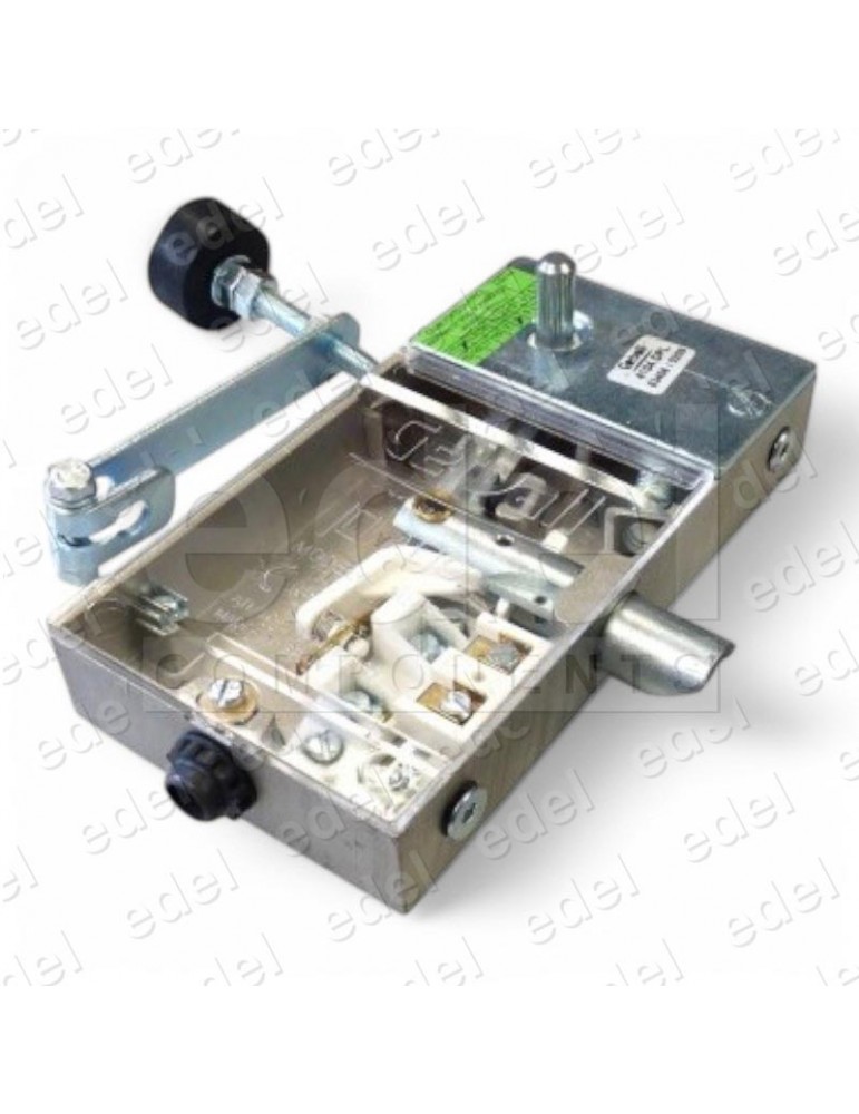 4104.DPLE-1 SAFETY LOCK ALJO SIDE ACT. W/OUT AUX.CONTACT CHAMFERED LOCKING PIN RIGHT HAND WITH BRACKET W/OUT HOUSING