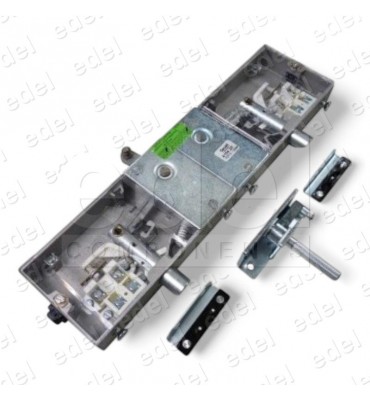 4104.ZPLE CERRADURA DOBLE SEGURIDAD ALJO ACC.LATERAL S/CONTACTO AUXILIAR CON ESCUADRA