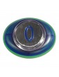 PULSADOR ELITE ZENER "0" ANILLOS FONDO PLATA