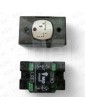 2172PDBPR124 PULSADOR COMPAC D BRAILLE CON PILOTO 1C 24V ROJO -1
