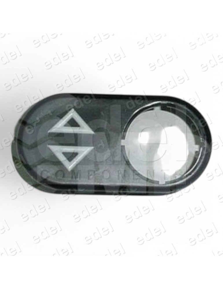LABEL MP PSP HORIZONTAL BLACK S/BR FLECHA DOBLE