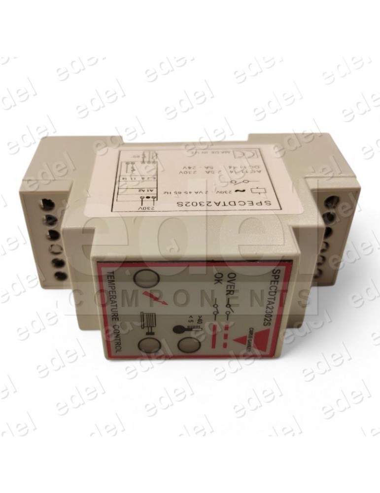 RELÉ CONTROL TEMPERATURA CARLO GAVAZZI SPECDTA2302S / SPEC115