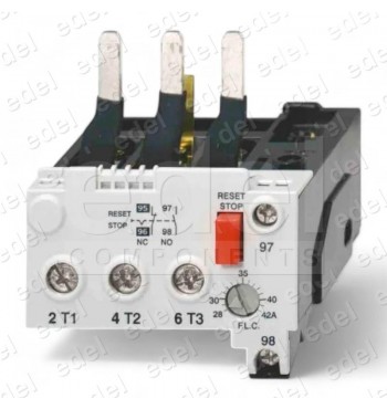 J7TKNC42 RELÉ TÉRMICO OMRON 28A - 42A