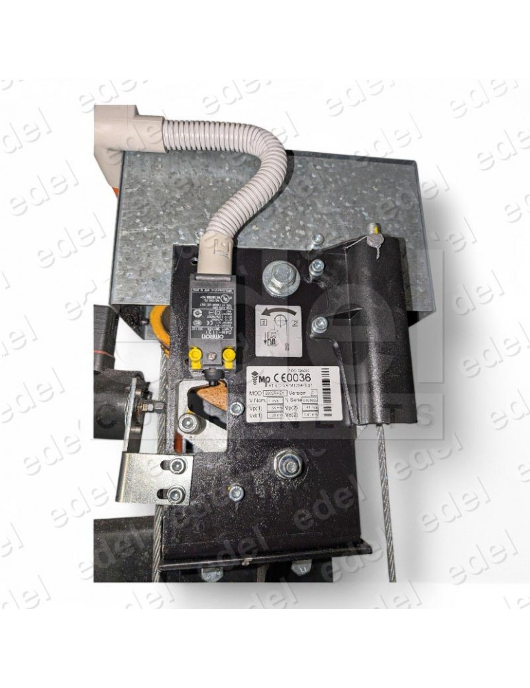 R7121E902RAEX LIMITADOR MP BIDIRECCIONAL E90 200MM REARME AUTOMÁTICO CON SOPORTE REDUCIDO BOBINA 230V VELOCIDAD NOMINAL DE 0.2 M