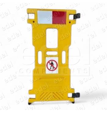 MULTI-PURPOSE BARRIER WITH WARNING LABEL 550X30X1100 1 UNIT