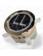 PULSADOR EDEL REGLETA DORADO LUM. AZUL LL