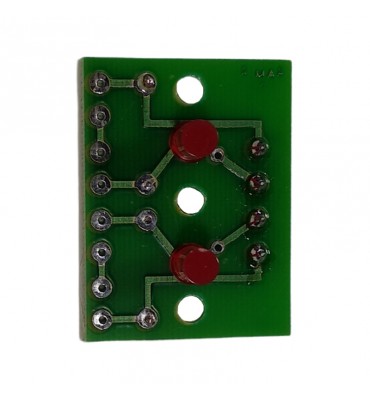 CIRCUITO IRIMAR PILOTO FLECHAS ROJO 24V