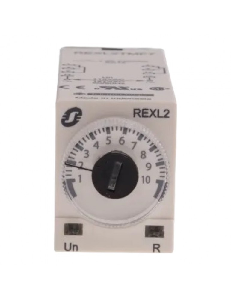 REXL2TMF7 TEMPORIZADOR REXL2TMF7 MINI 120VAC 2 CONTACTOS TELEMECANIQUE