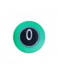PULS. EDEL REGLETA LUM. AZUL 0 CON ARO VERDE