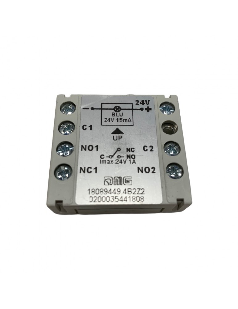 CAMARA CONT.PULS.DMG BL-BLX-BM 2NO-1NC 12-24V AZUL