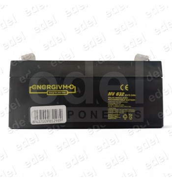 BATTERIE 6V 3,2A 134 X 35 X 67 MM 0,71K E20 F1+ECOT