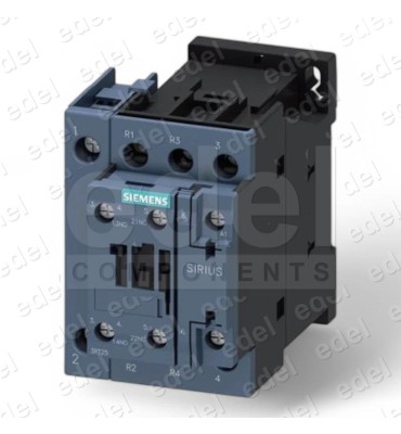 3RT2526-1AF00 CONTACTOR SIEMENS SIRIUS 11KW 110V 2NO2NC 4P 25A