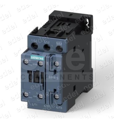 49300135 CONTACTOR SIEMENS SIRIUS AC3 12A 1NO+1NC 5,5kW 400V 3RT2024-1NF30