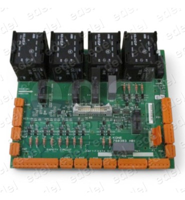 KM760380G01 PLACA KONE LCEADOS SEGURIDADES 230V
