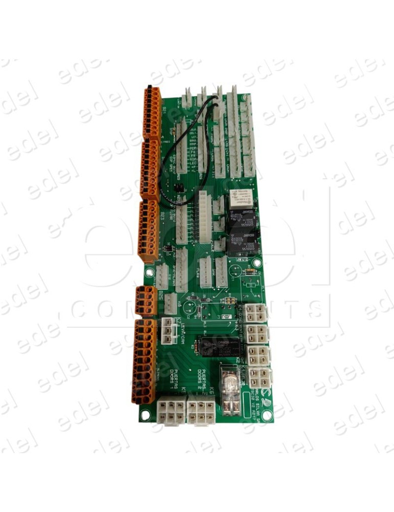 PLACA DISTRIBUCION TECHO CABINA CARLOS SILVA TBC30