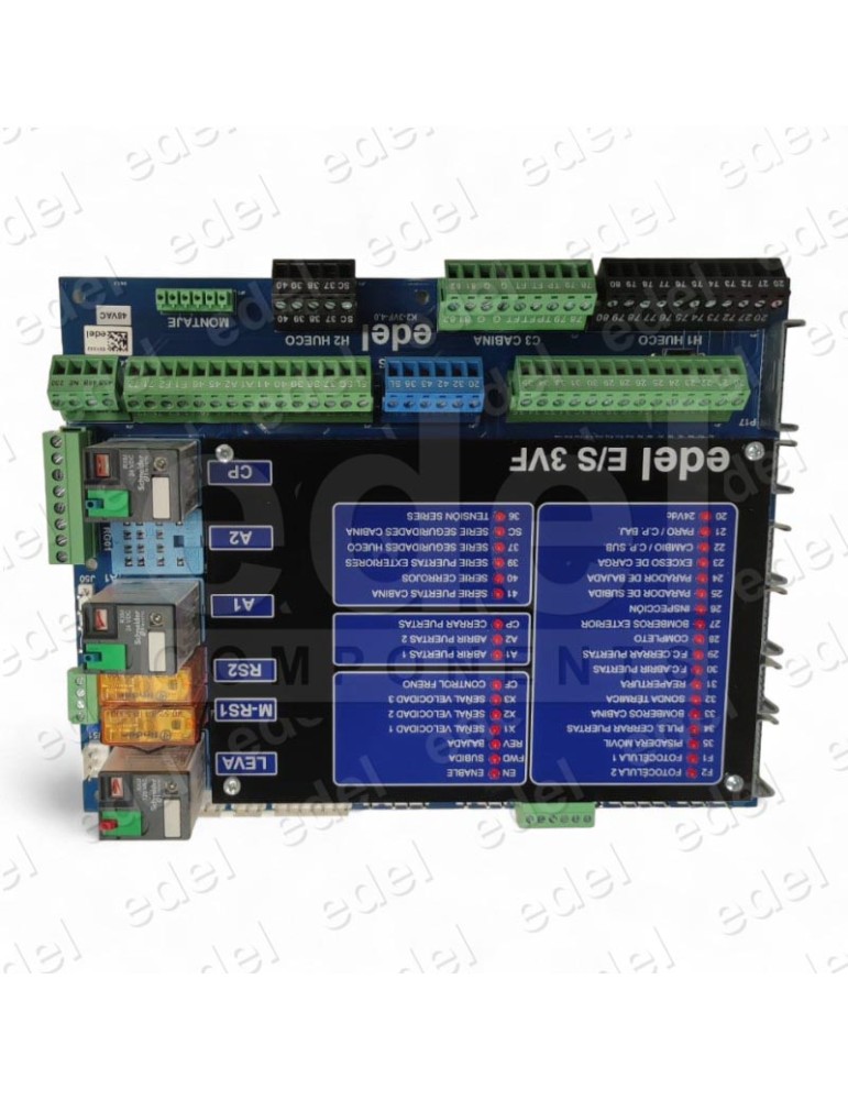 PLACA E/S VARIADOR EDEL K2 643VF-B 48V S-AgNi+Au