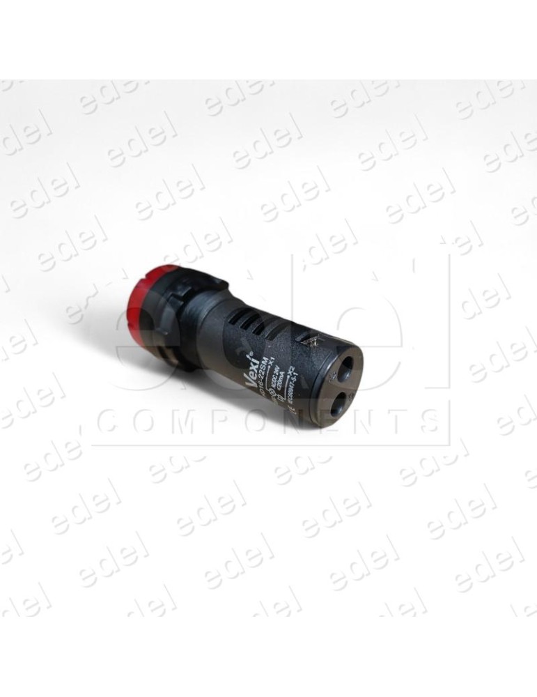 HD16-22SM PILOTO CON ZUMBADOR LUMINOSO ROJO 24V