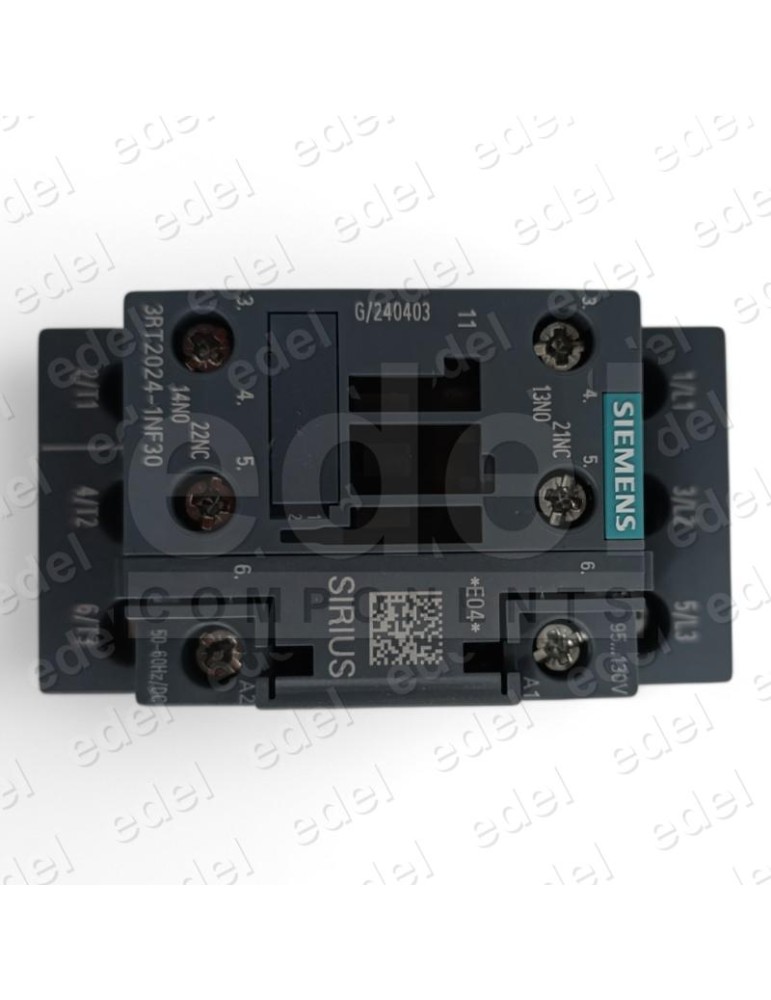 CONTACTOR SIEMENS AC3 12A 1NO+1NC 5,5kW 400V
