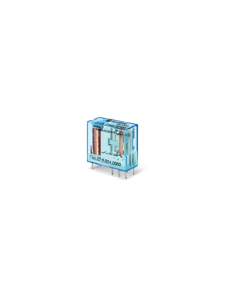 MINI RELÉ FINDER CI 2CO 10A, 24V DC. 406270240000