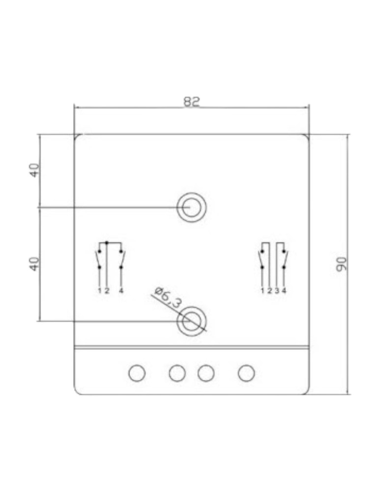08.621.00 DETECTOR MAGNÉTICO GERVALL ACCIONAMIENTO IMANES CONMUTADO TRIESTABLE