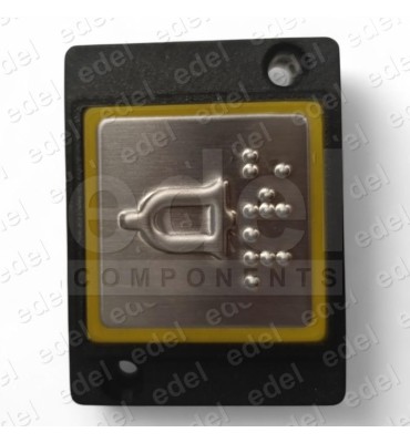 PULSADOR KLEEMAN NSK SATIN BRAILLE ALARMA