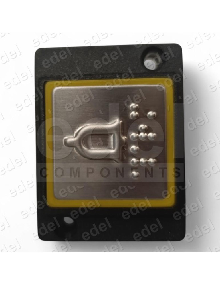 PULSADOR KLEEMAN NSK SATIN BRAILLE ALARMA
