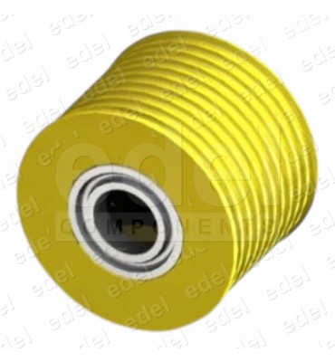 712110C01089 POLEA DESVIO MP 165MM 10X6.5 2ROD POLIAMIDA EJE 50MM