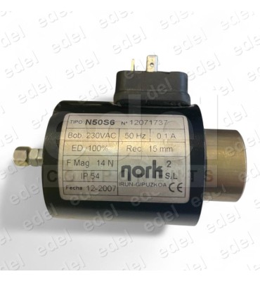 ELECTROIMÁN BOBINA LIMITADOR MP N50S6 NORK 230VAC