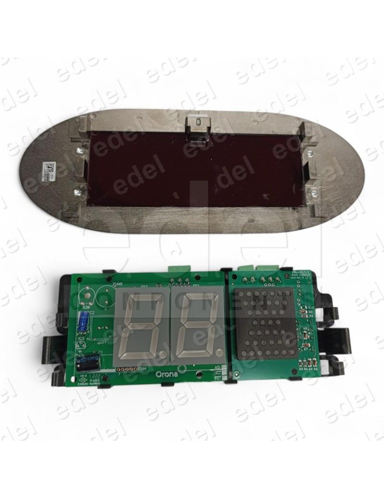 9322266-1 CONJUNTO DISPLAY ORONA 7 SEGMENTOS + FLECHAS ARCA II