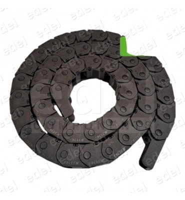 CADENA PLASTICO GUIADO CABLES WECO A20MM 1METRO