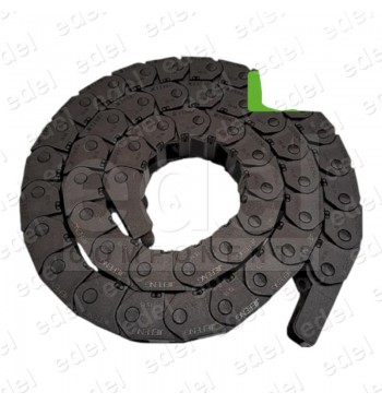 CADENA PLASTICO GUIADO CABLES WECO A20MM 1METRO