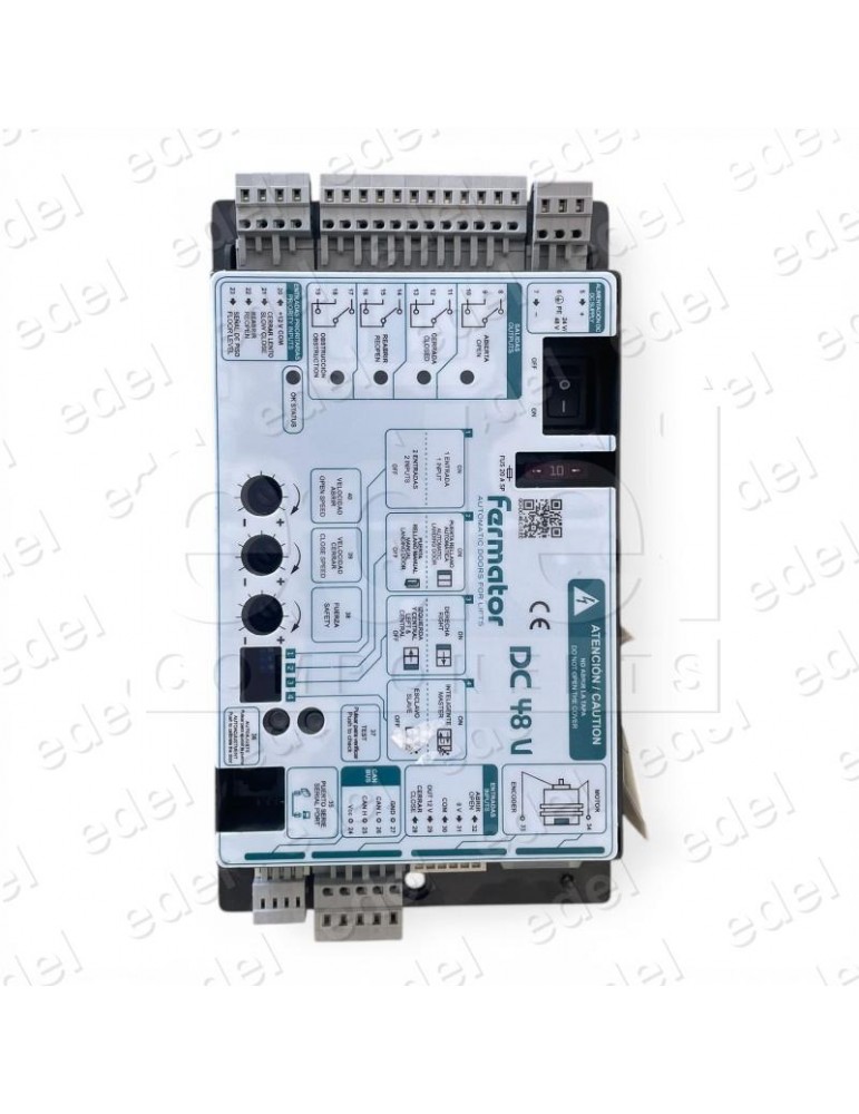VCI-D4000N00FLEE MÓDULO ELECTRÓNICO DC 48 V FERMATOR ESPAÑOL-INGLÉS APERTURA IZQUIERDA