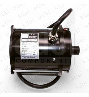 MOTOR PUERTA OTIS 220V 50HZ 1000RPM HSDS200W 3.4MN