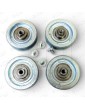 FBA5394A4 KIT 4 RUEDAS PUERTA OTIS TECHNA PAX 76X20X15MM