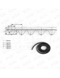 CORREA OTIS PAX DENTADA 1100amp900GMP 2.7MT S8 12MM