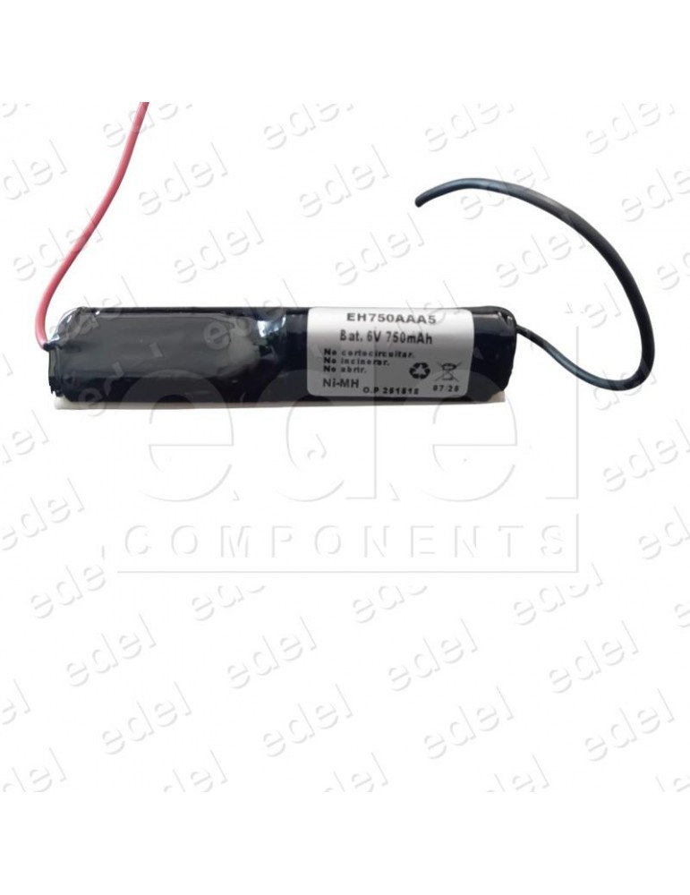 PACK BATERIA NIMH 6V 750MAH + ECOTA AKO 125MM