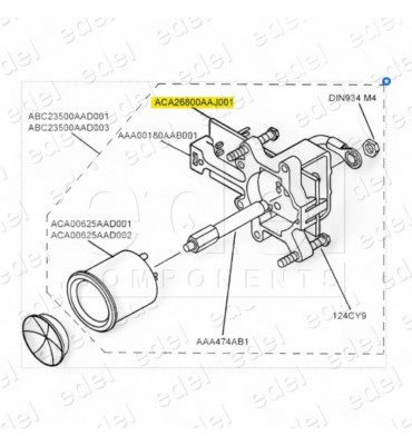 PLACA PULSADOR OTIS MOTIONLESS