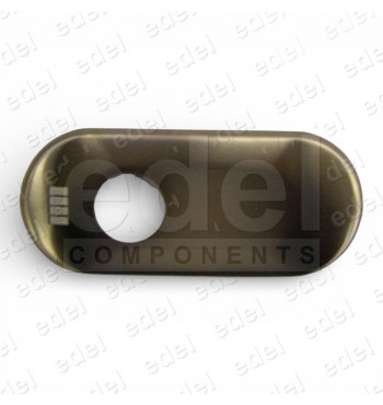 BOTONERA KONE PISO INOX LCS 1 TROQUEL OVAL LOGO
