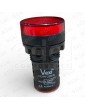 PILOTO LUMINOSO 24V ROJO 22MMØ