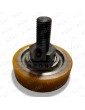KRE0100VE RODADERA MACLA 100X30 MM EJE MACHO