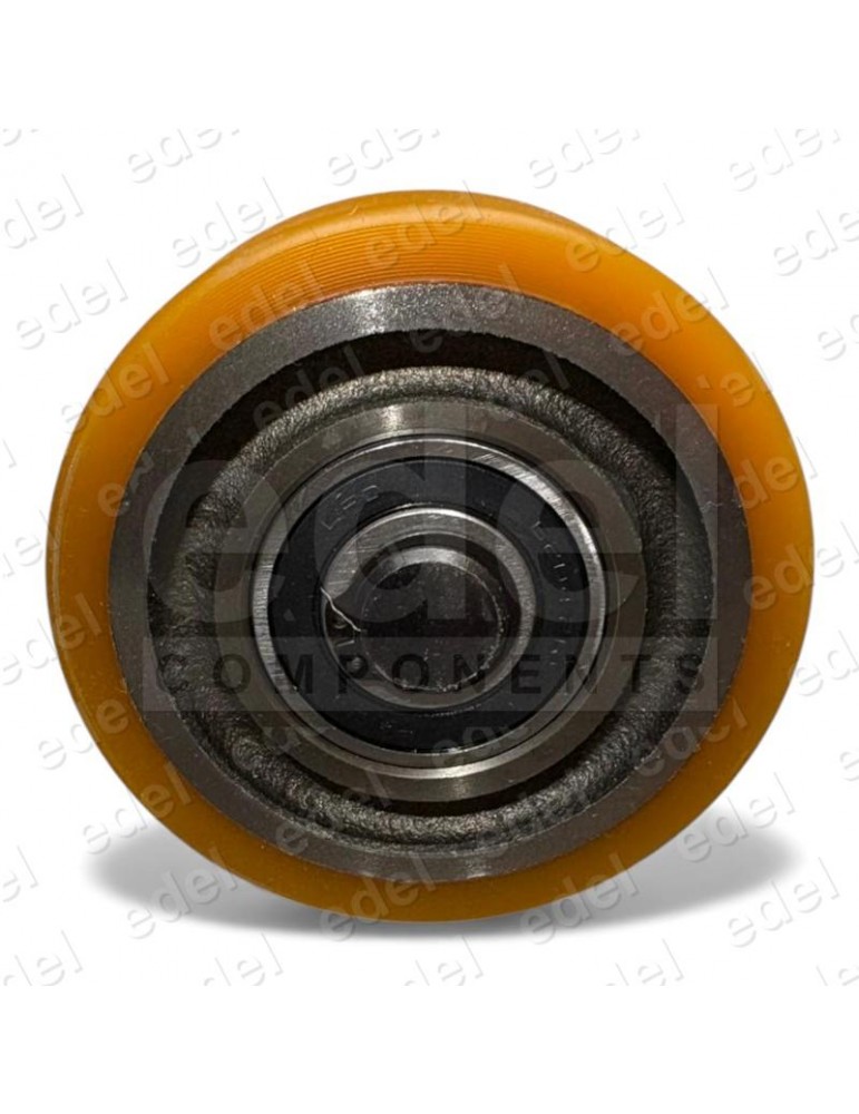 RODADERA MACLA 100X30 MM EJE MACHO