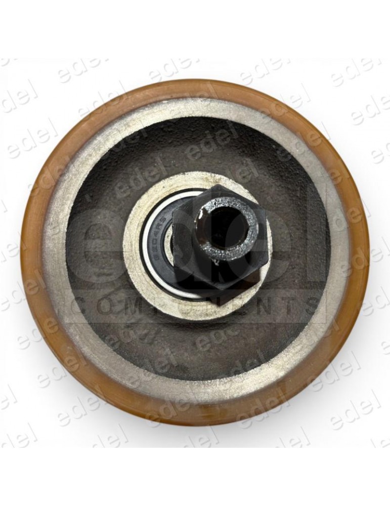RUEDA 150 X 40/38MM EXCENTRICA HEMBRA COJINETE 6204ZZ